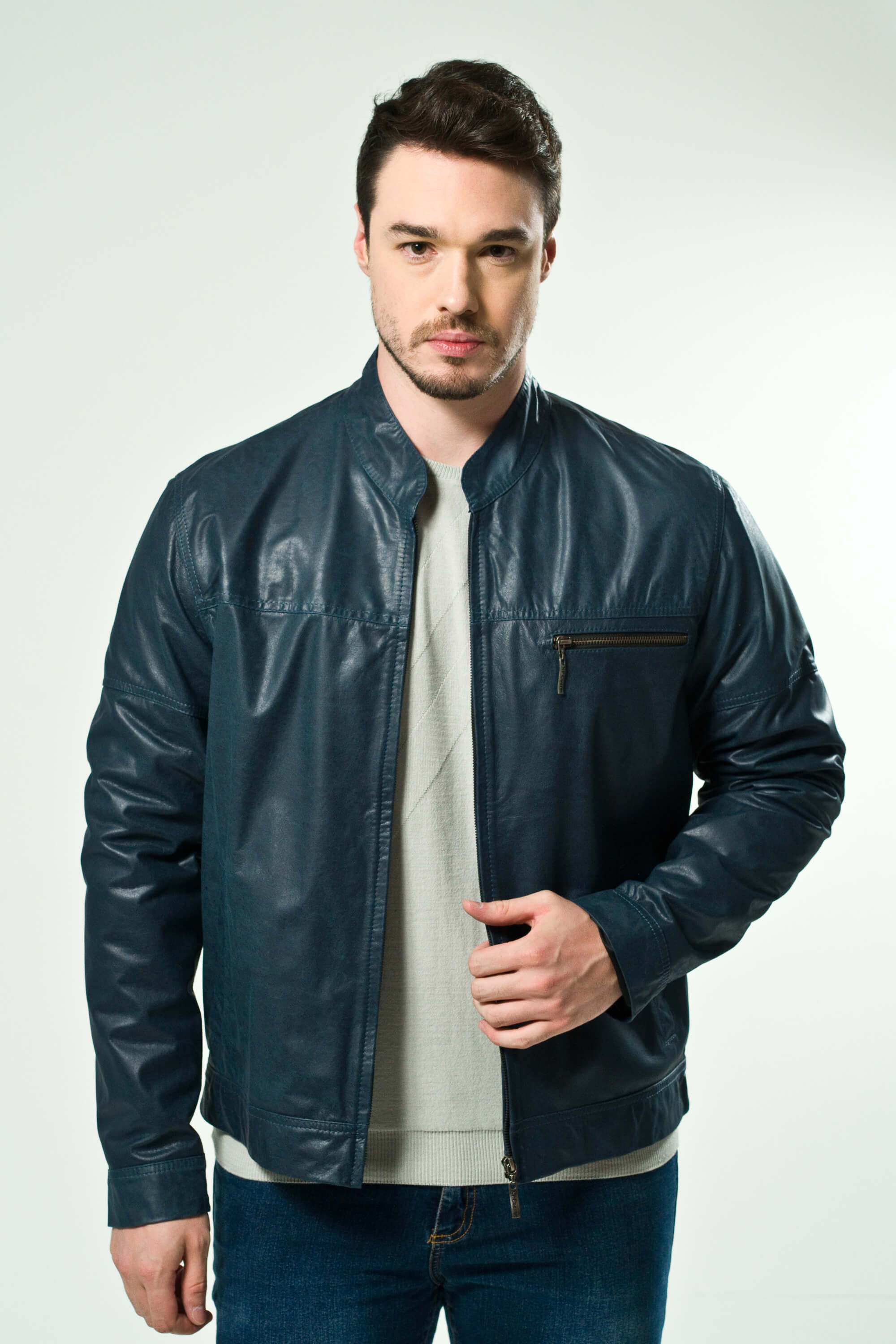 Bombaytesthouse Jaqueta Evo Couro Envelhecido Tutto Jaqueta Couro